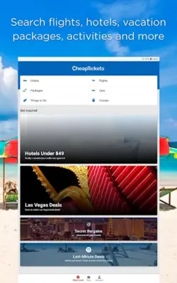 CheapTickets android App screenshot 4